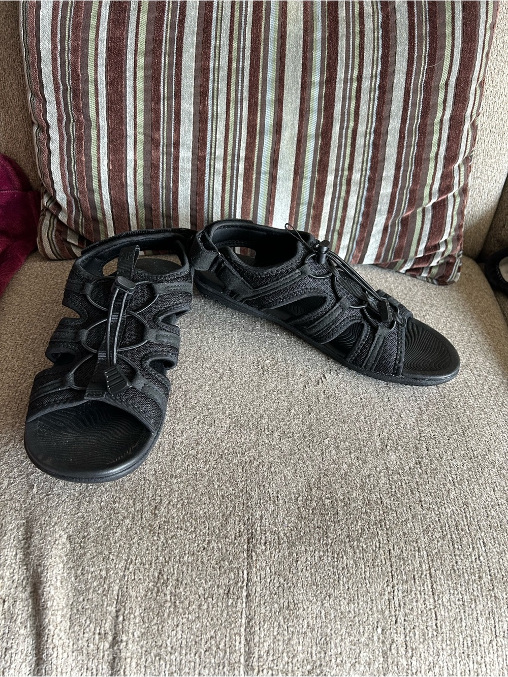 Hike Footwear HF Baresandals I Black Barefoot Sandals Size 7.5